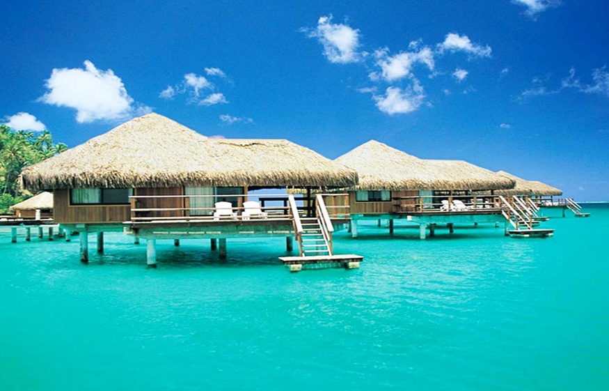 8 overwater bungalow hotels that will make you want to leave it all behind.?