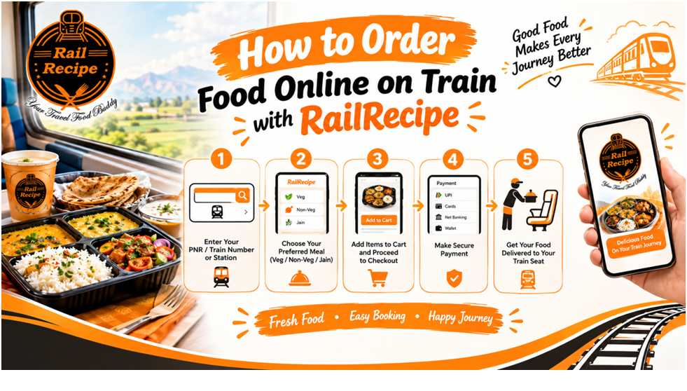 Order Food Online on Train with RailRecipe